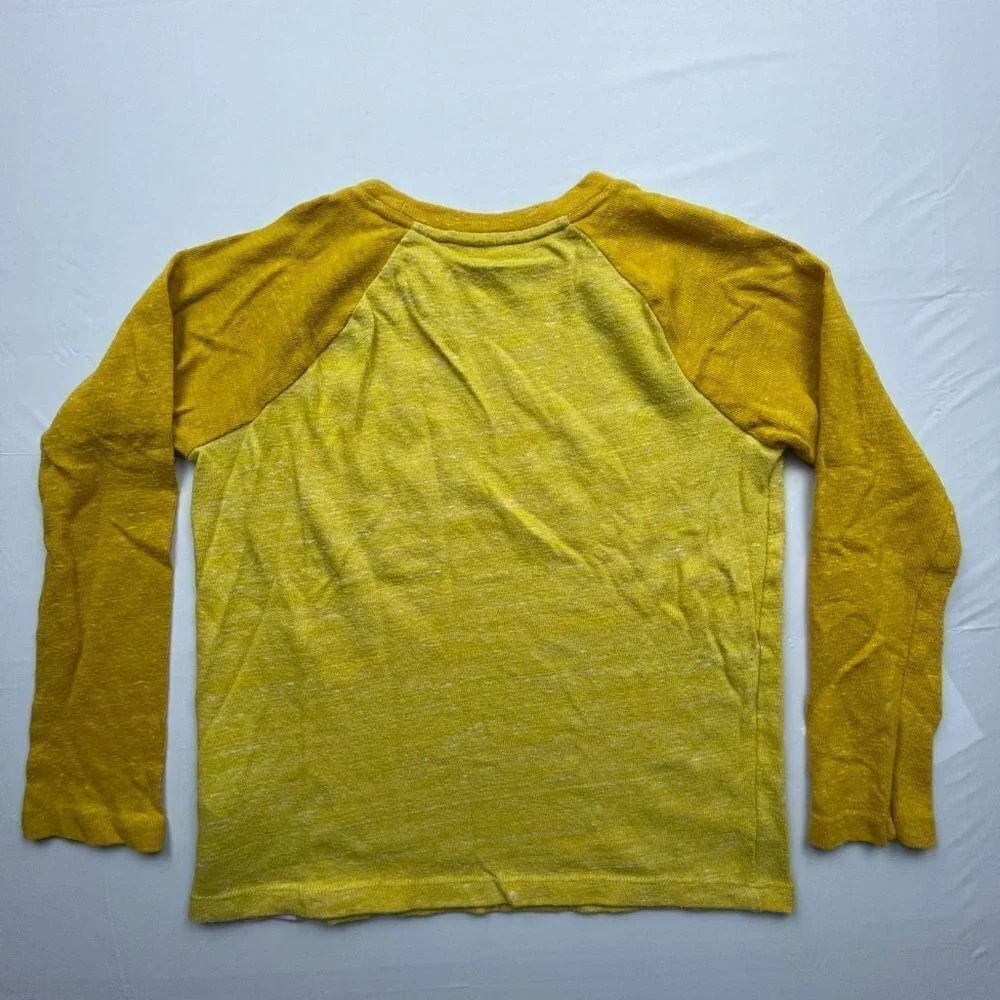 Gap Kids Boys Yellow Long sleeve shirt Medium (8-9)